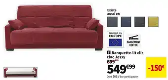 Conforama Nightitude banquette-lit clic clac premium jessy offre