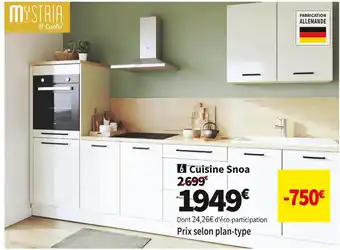 Conforama Cuisine snoa offre