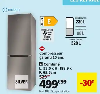 Conforama Indesit réf. combiné indesit li8sn2ex offre