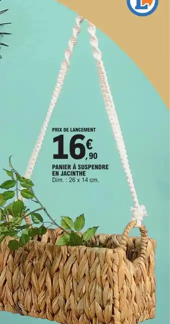 E.Leclerc Panier A Suspendre En Jacinthe offre