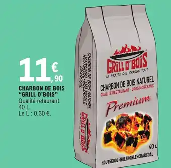 E.Leclerc Charbon De Bois "Grill O' Bois" offre