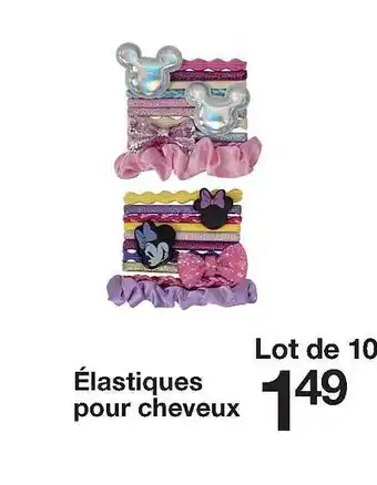 Zeeman élastiques Pour Cheveux offre
