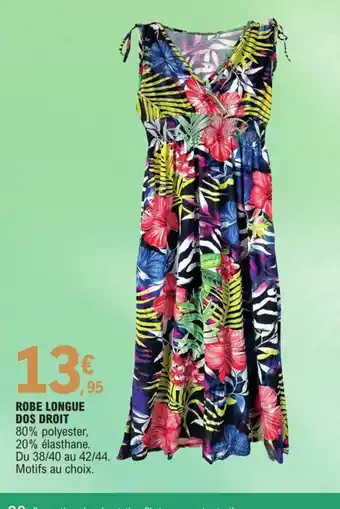 E.Leclerc Robe Longue Dos Droit offre