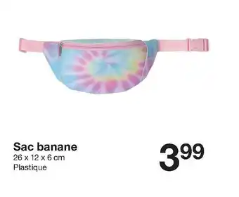 Zeeman Sac Banane Plastique offre