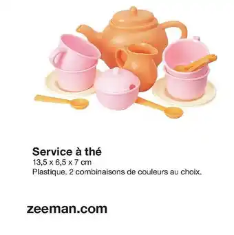 Service à Thé Plastique
