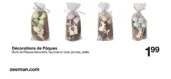 Zeeman Décorations De Pâques offre
