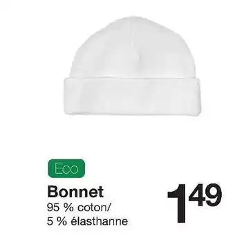 Zeeman Bonnet offre