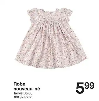 Zeeman Robe Nouveau-né offre