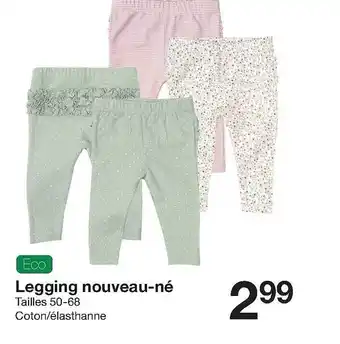 Zeeman Legging Nouveau-né offre