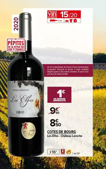 Carrefour Market Cotes de bourg offre