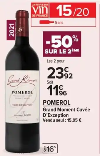 Carrefour Market Pomerol offre