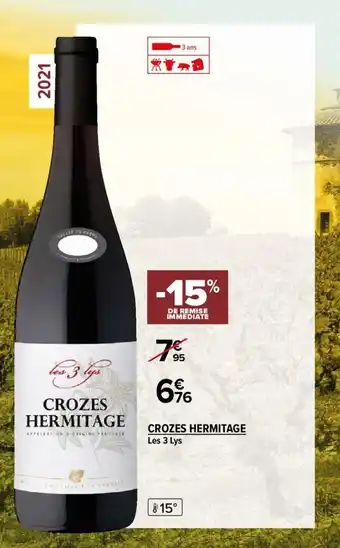 Carrefour Market Crozes hermitage offre
