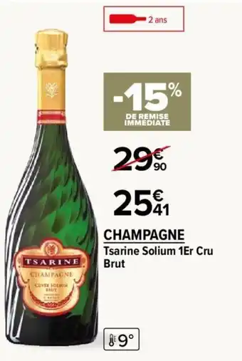 Carrefour Market Champagne offre