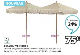 JYSK Parasol Yppenbjerg offre