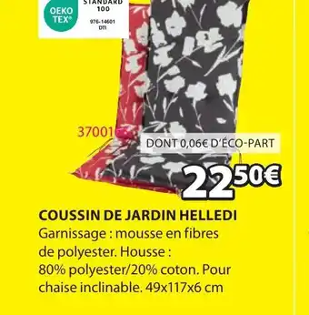JYSK Coussin de Jardin Helledi offre