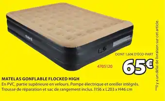 JYSK Matelas Gonflable Flocked High offre