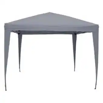 Tonnelle polux - 3 x 3 x h 2.6 m - gris - moorea