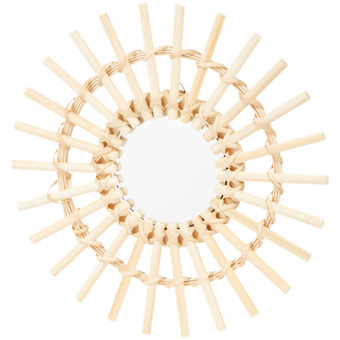 Action Miroir en bambou offre