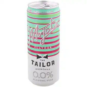 Action Cocktail sans alcool the tailor offre