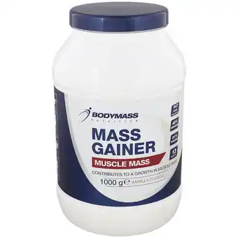 Bodymass mass gainer vanille