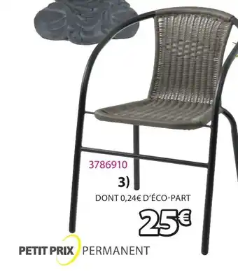 JYSK Chaise Empilable Grenaa offre