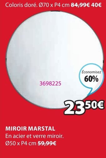 JYSK Miroir Marstal offre
