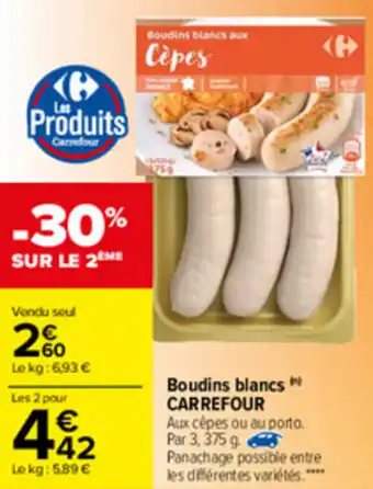 Carrefour Boudins Blancs Carrefour offre