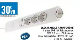Brico Cash Bloc D'Angle Parafoudre offre
