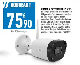 Brico Cash Caméra Extérieur IP Wifi offre