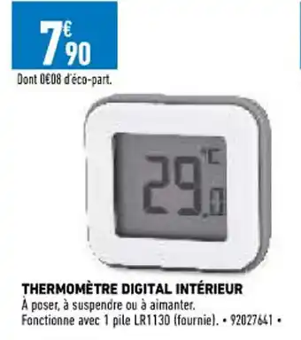 Brico Cash Thermométre Digital Intérieur offre