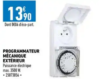 Brico Cash Programmateur Mécanique Extérieur offre