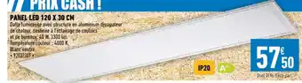 Brico Cash Panel Led 120 X 30 CM offre