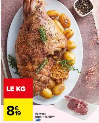 Carrefour Agneau offre