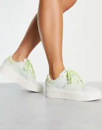 Adidas originals - stan smith - bonega - baskets Ă plateforme - menthe pĂąle