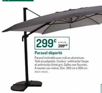 Botanic Parasol deporte offre