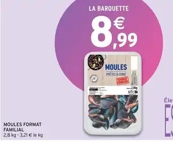 Intermarché Hyper Moules format familial offre