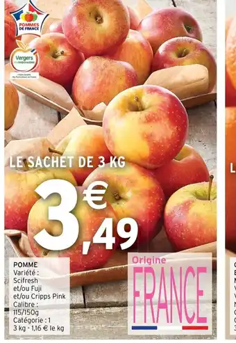Intermarché Hyper Pomme offre