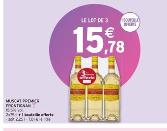Intermarché Hyper Muscat premier frontignan offre