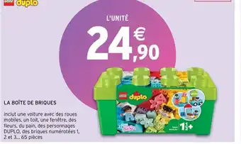 Intermarché Hyper La boite de briques offre