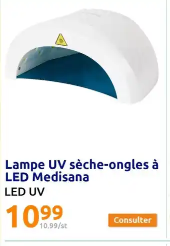 Action Lampe UV seche-Ongles aled medisana offre