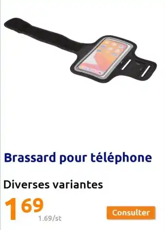 Action Brassard pour telephone offre