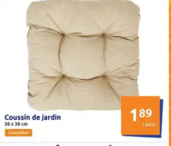 Action Coussin de jardin offre