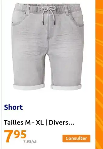 Action Short offre