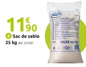 Mr Bricolage Sac de sable 25 kg offre
