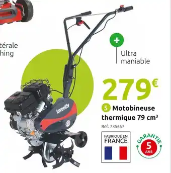 Mr Bricolage Inventiv motobineuse thermique mav80 offre