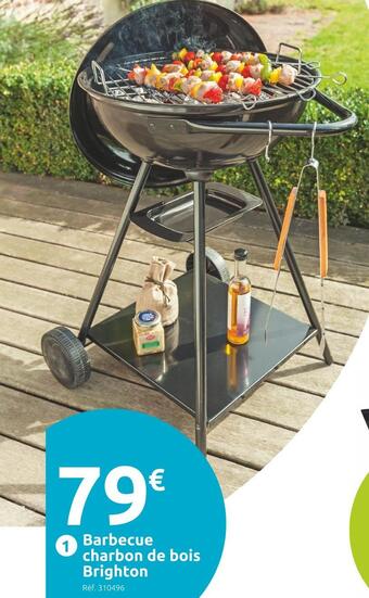 Mr Bricolage Barbecue charbon de bois brighton offre