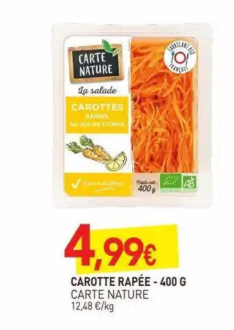 Carotte rappee 400g