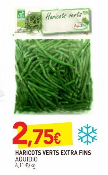 naturéO Haricots verts extra fins offre