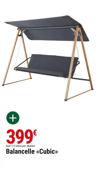 Balancelle cubic
