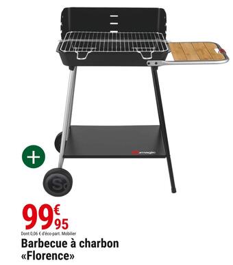 Gamm vert Barbecue à charbon florence offre